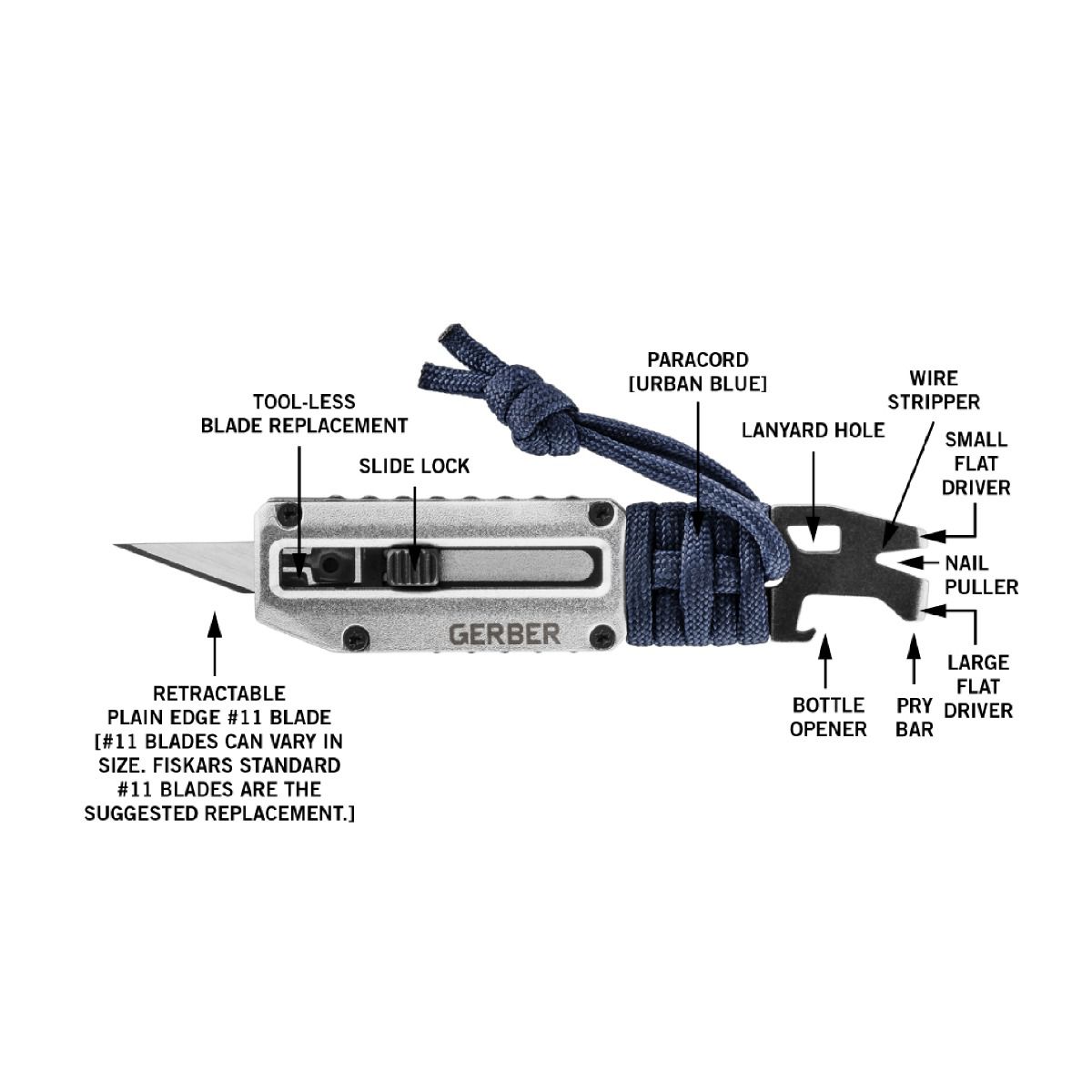 Gerber Prybrid X Blue 0013658159150