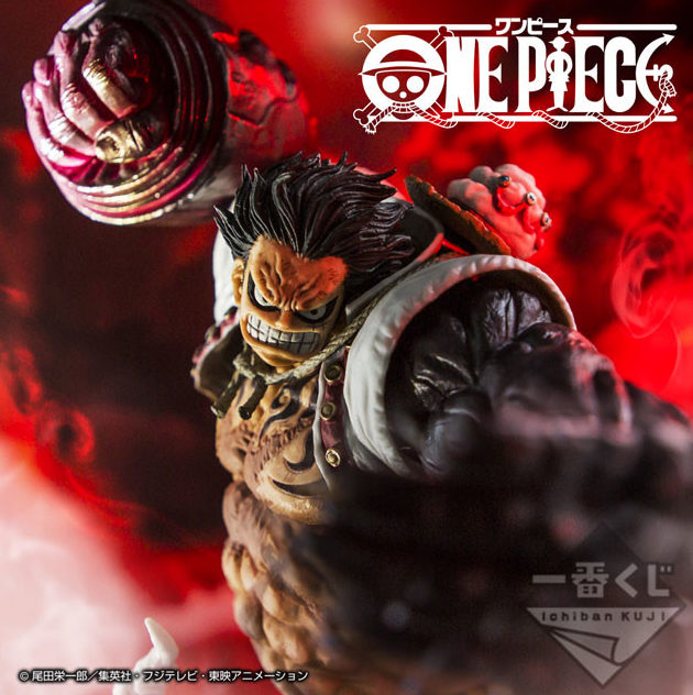 Luffy Gear 4 Ver.Kong Gun ของแท้ JP แมวทอง - Ichiban Kuji Banpresto [โมเดลวันพีช]