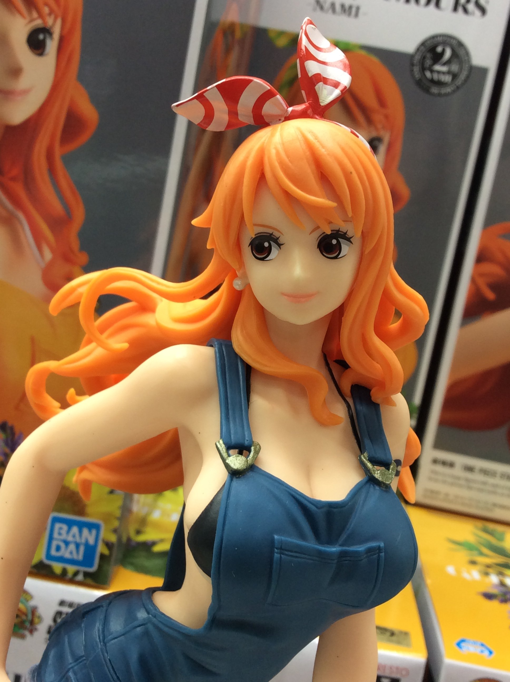 Nami Stampede Special Color ของแท้ JP แมวทอง - Glitter & Glamours Banpresto [โมเดลวันพีช]
