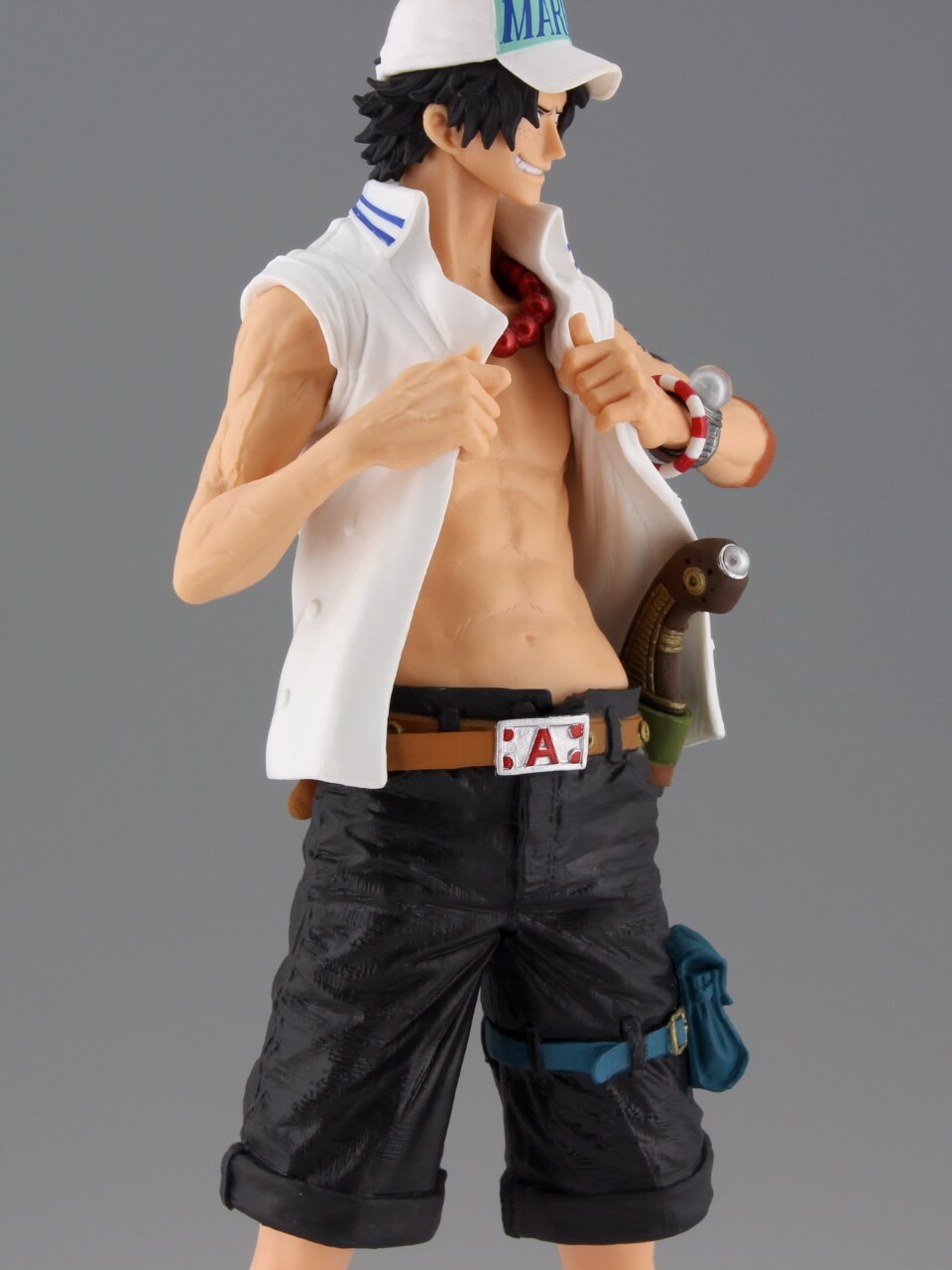 Ace ของแท้ JP แมวทอง - King of Artist Banpresto [โมเดลวันพีช]