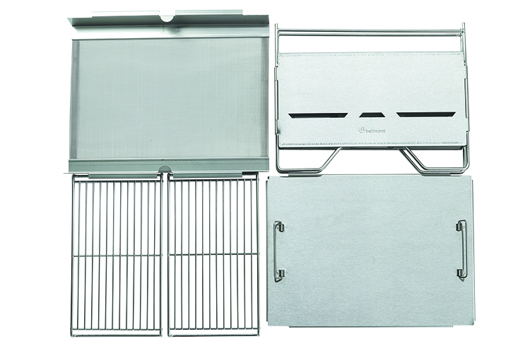 Stainless Steel Folding Grill เตาฟืน