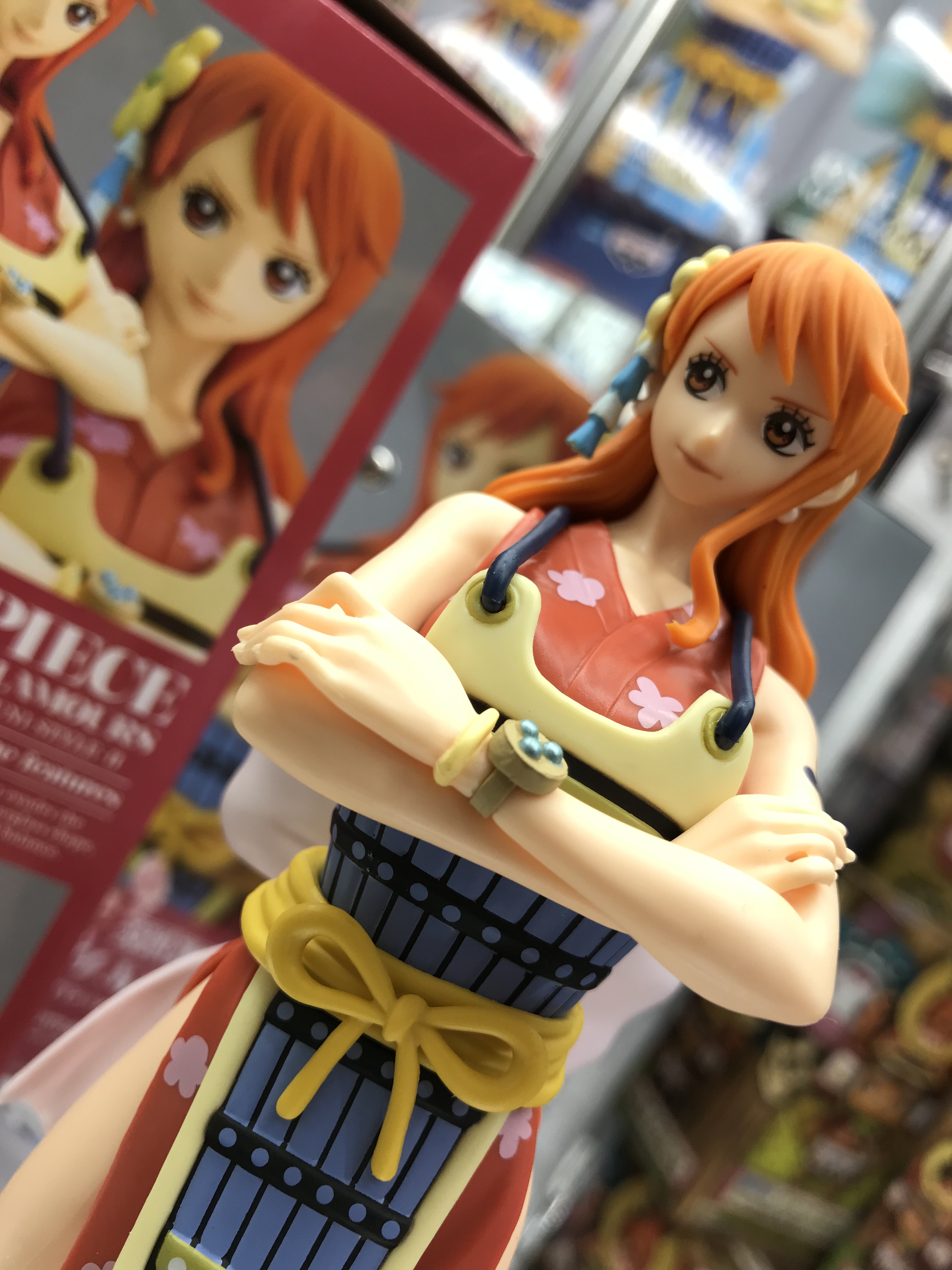 Nami Wanokuni Style ของแท้ JP แมวทอง - Glitter & Glamours Banpresto [โมเดลวันพีช]