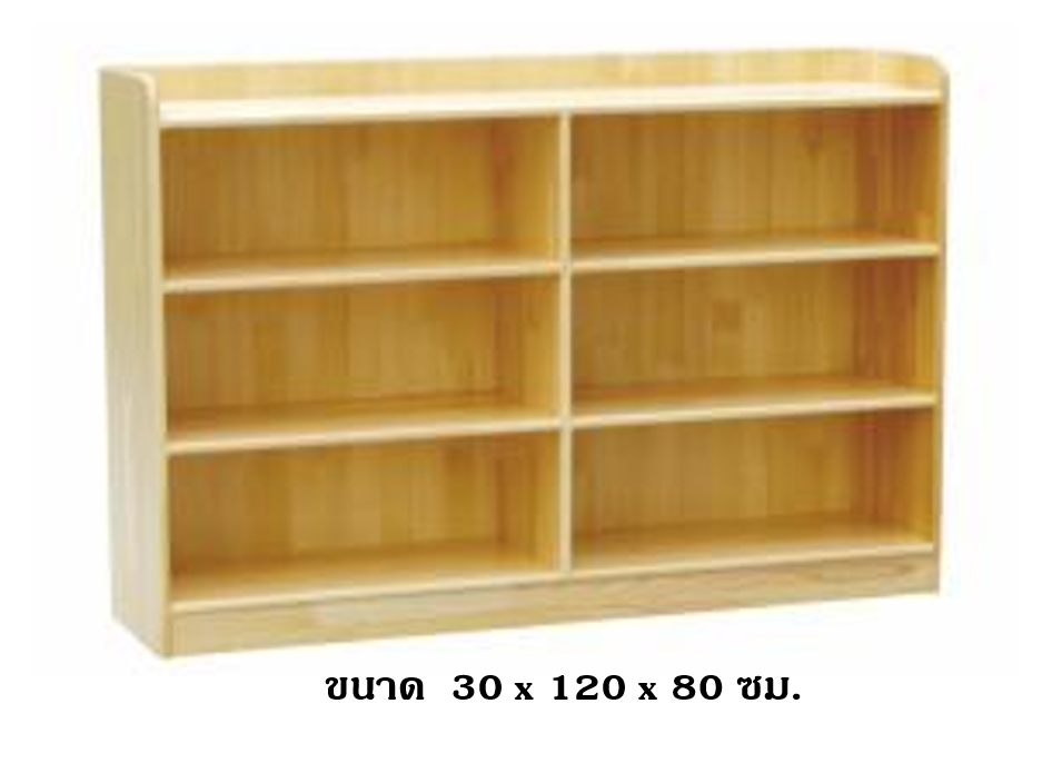 ชั้นไม้ช่องโล่ง 6 ช่อง ,เฟอร์นิเจอร์เด็ก ,ชั้นวางของไม้,ตู้ไม้, ชั้นวางของเด็ก, โรงเรียนอนุบาล, เนอสเซอรี่, ห้องเด็กเล่น, kidszone สินค้าสั่งนำเข้า ขนาด 30x120x80 ซม.