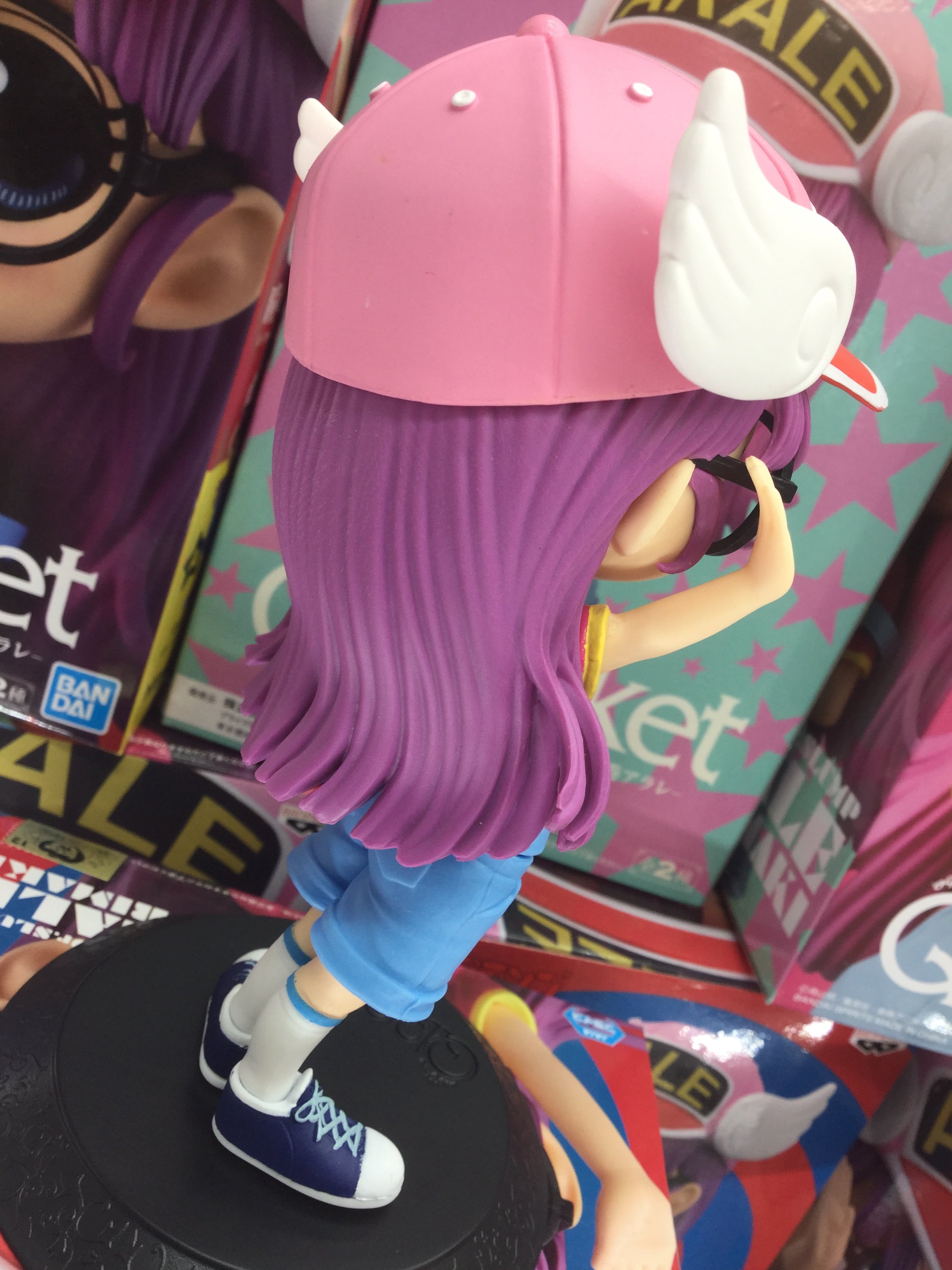 Arale ของแท้ JP - Q Posket Banpresto [โมเดล Dr.Slump]