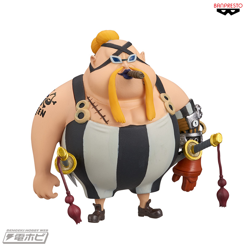 Kaido & All-Stars Set ของแท้ JP แมวทอง - WCF Banpresto [โมเดลวันพีช] (4 ตัว)