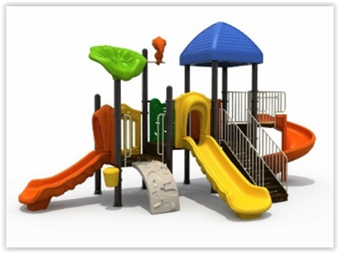 เครื่องเล่นสนาม,ของเล่นสนาม,สไลเดอร์,ของเล่นเด็ก บ้านนกกับใบบอน สินค้าพร้อมส่ง คิดค่าส่งตามจริง