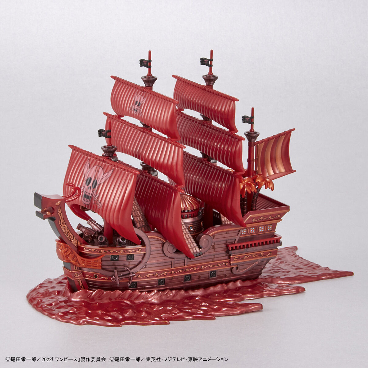 Red Force Film Red (แบบประกอบ) ของแท้ JP แมวทอง - Grand Ship Collection Bandai [โมเดลเรือวันพีช]