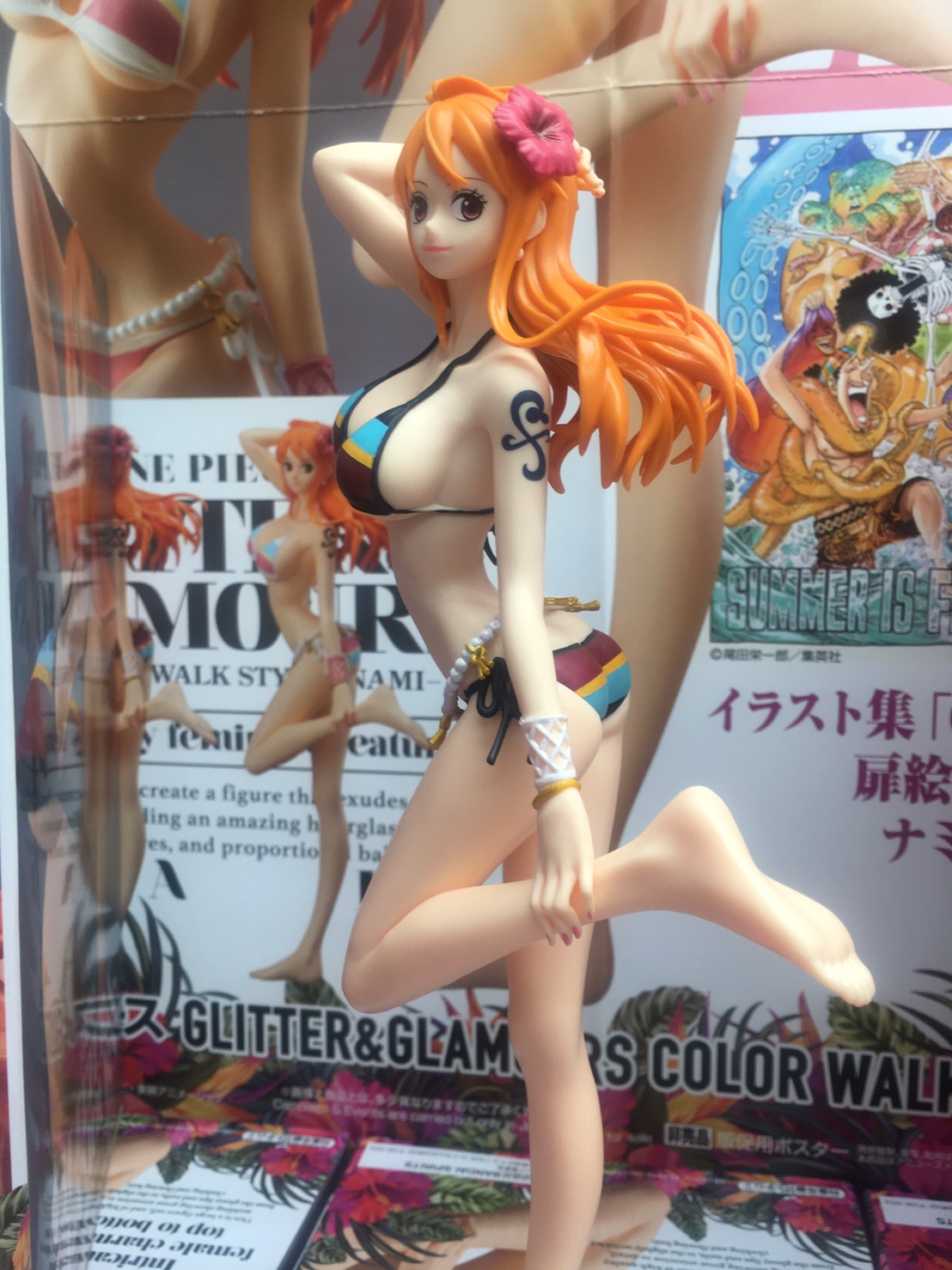 Nami Color Walk Style ของแท้ JP แมวทอง - Glitter & Glamours Banpresto [โมเดลวันพีช]