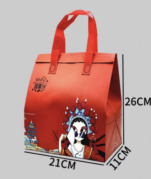 ถุงหิ้วเก็บความเย็นพิมพ์ลาย ถุงฟอยล์เก็บความเย็น ถุงเก็บอุณหภูมิ ถุงไอติม ถุงกาแฟ ถุงเค้ก พิมพ์ Logo ได้