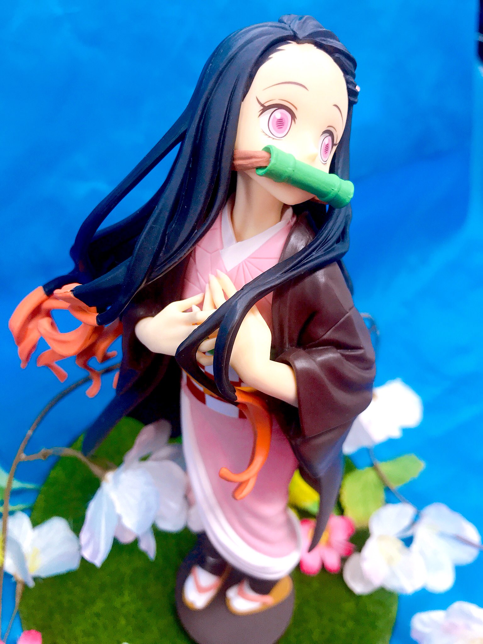 Nezuko ของแท้ JP - Glitter & Glamours Banpresto [โมเดล Demon Slayer]