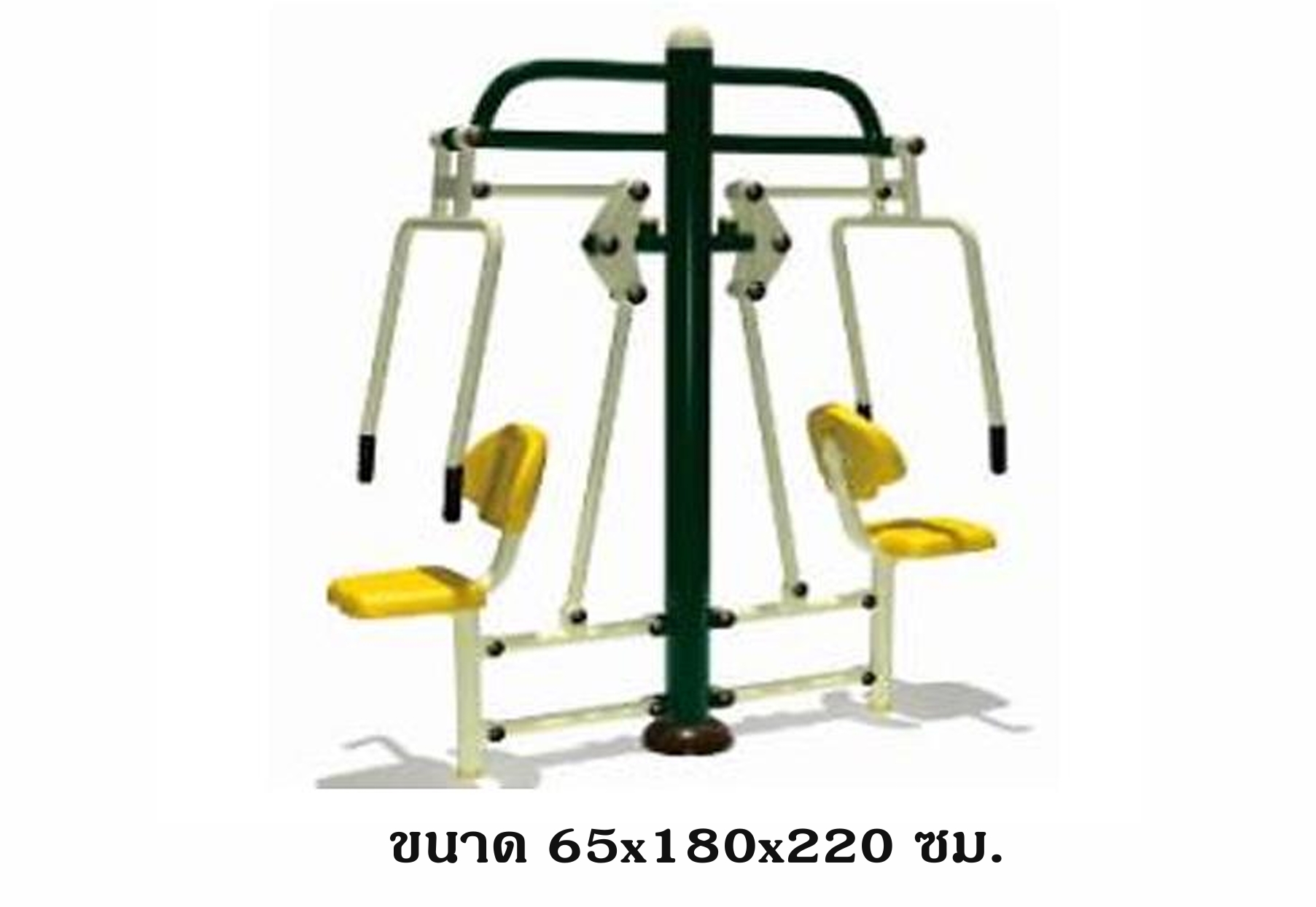 เครื่องออกกำลังกายกลางแจ้ง ชุดบริหารกล้ามเนื้อแขนคู่ ลานกีฬา อเนกประสงค์ สนามกีฬา งานนำเข้าสำเร็จรูป พร้อมส่ง เป็นสีตามแบบเท่านั้น