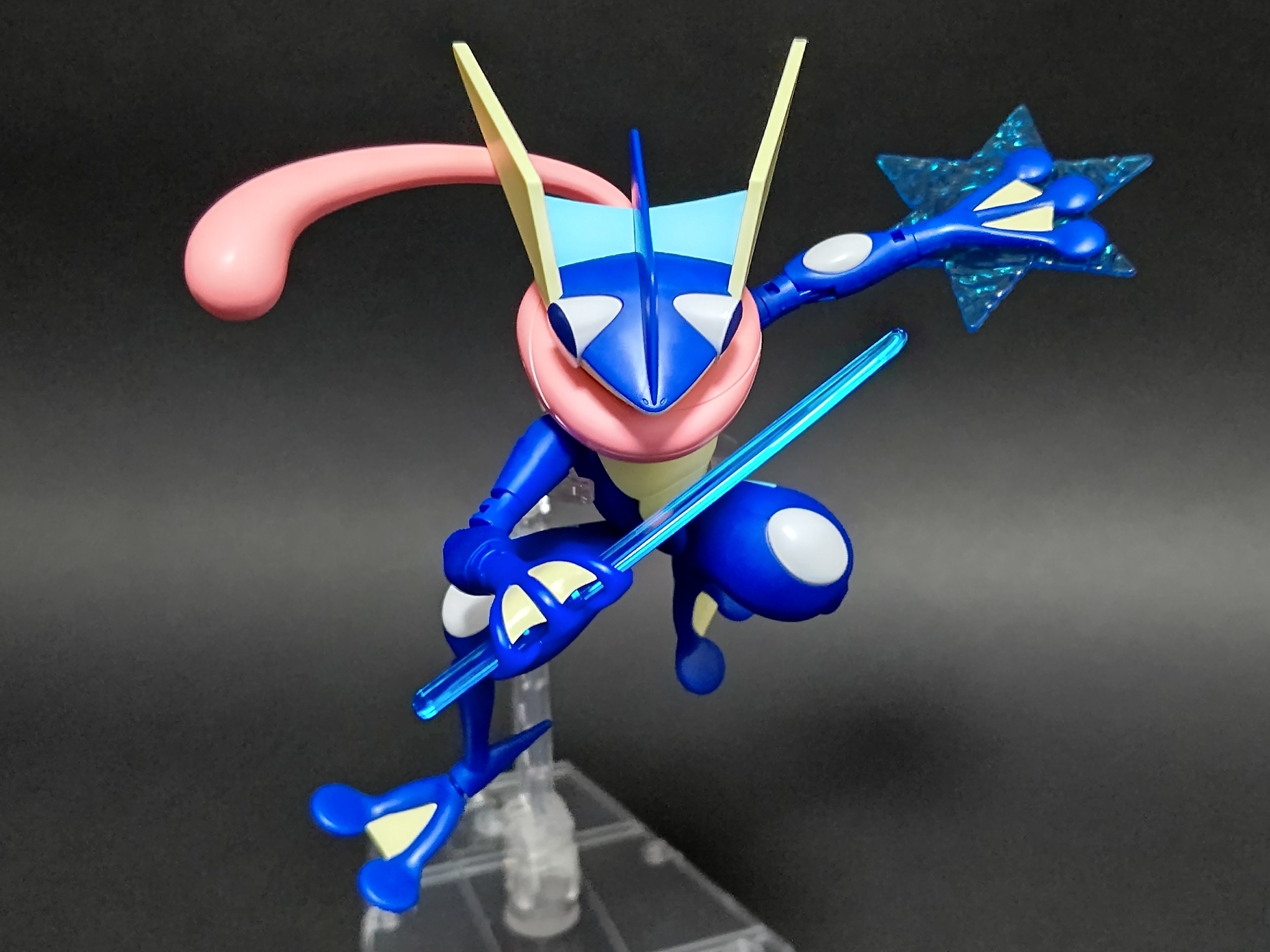 Greninja (แบบประกอบ) ของแท้ JP - Pokemon Plamo Bandai [โมเดลโปเกมอน]