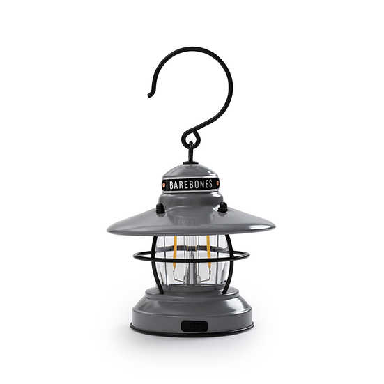 Barebones Mini Edison Lantern Slate Gray LIV-293