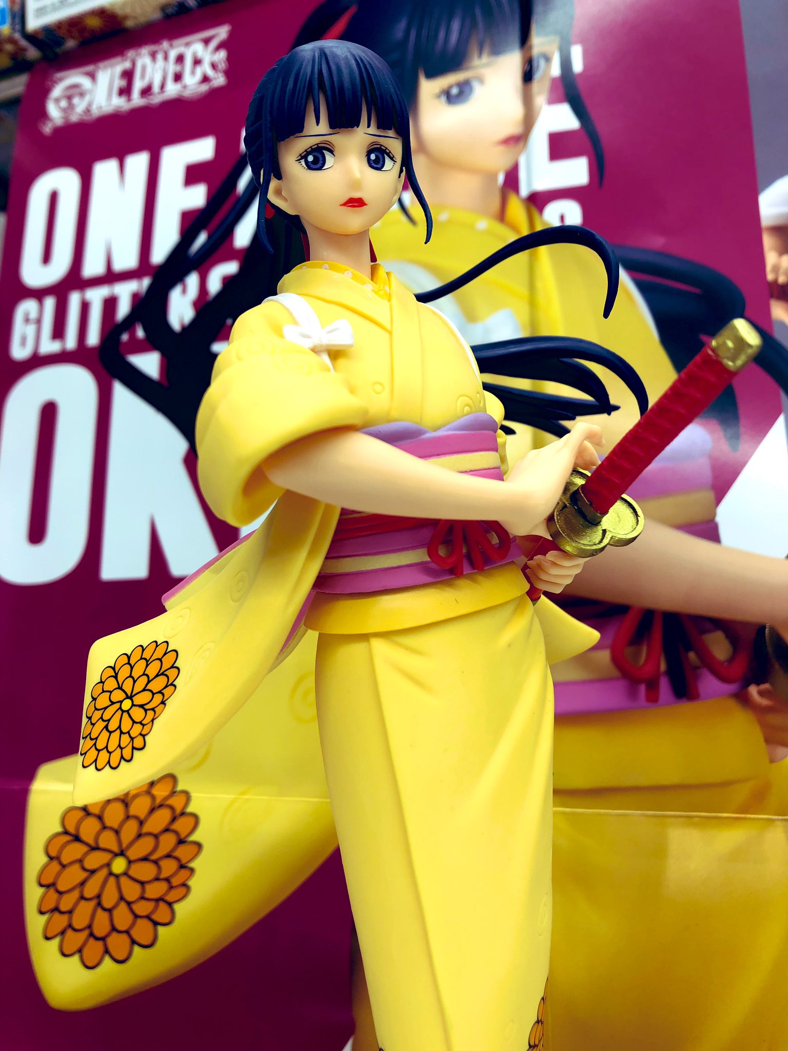 Okiku ของแท้ JP แมวทอง - Glitter & Glamours Banpresto [โมเดลวันพีช]