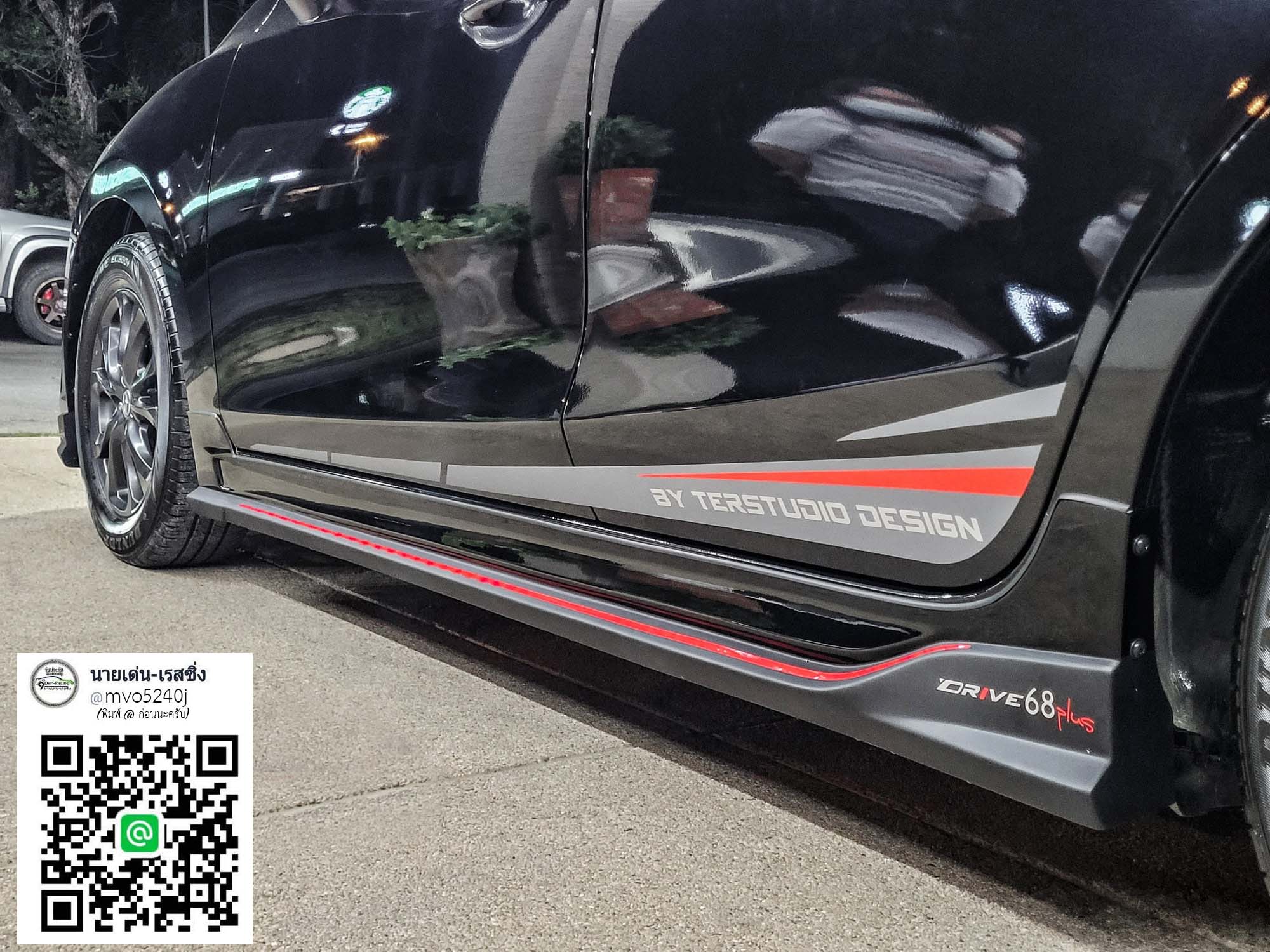 Drive68 Plus หน้าใหญ่ VS Mazda2(4Drs.)'2020-ปัจจุบัน[หล่อแบบนี้ก็ต้องพี่เค้านี่ละคับ]