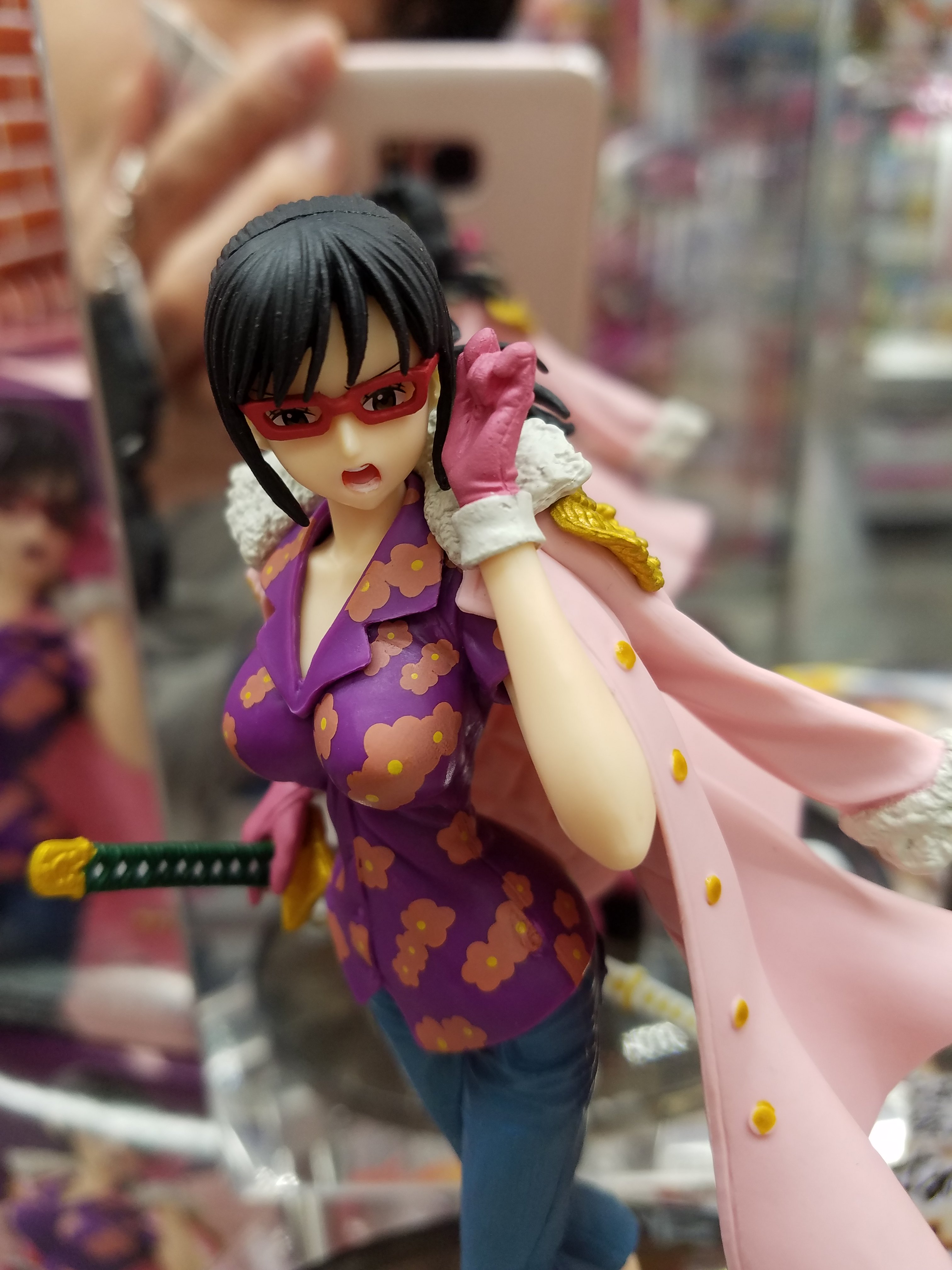 Tashigi ของแท้ JP แมวทอง - Scultures Banpresto [โมเดลวันพีช]