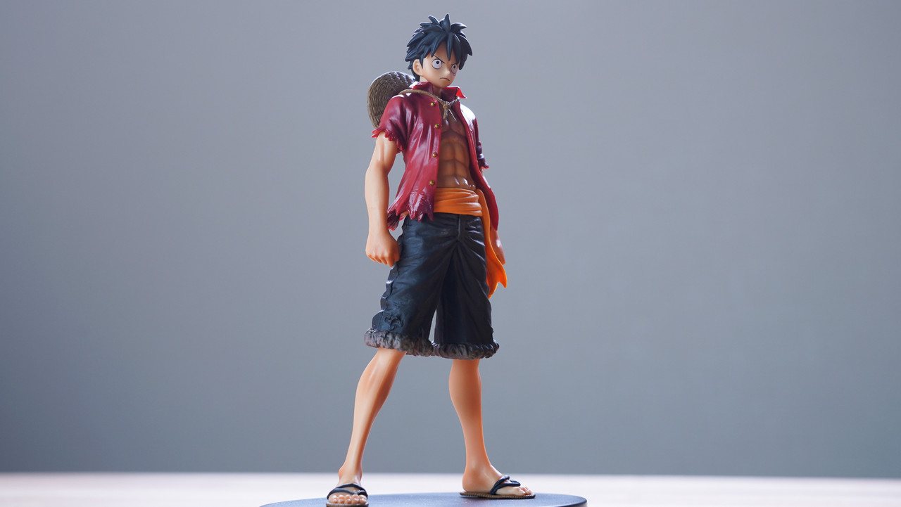 Luffy Stampede ของแท้ JP แมวทอง - Grandline Men Banpresto [โมเดลวันพีช]
