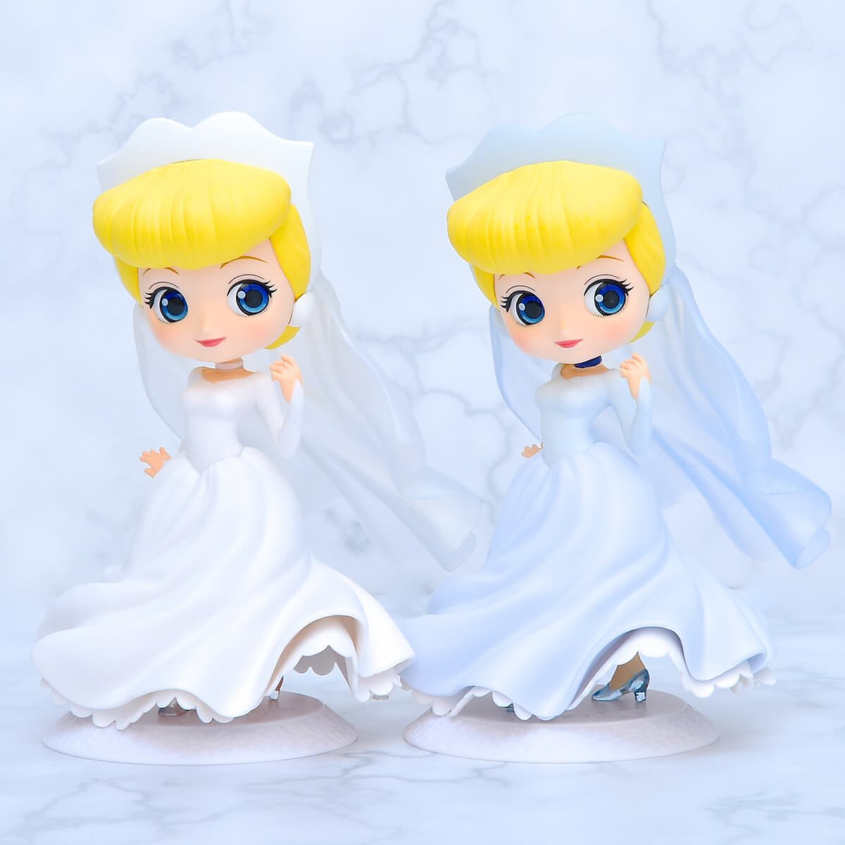 Cinderella Dreamy Style - Normal Color ของแท้ JP - Q Posket Banpresto [โมเดล Disney]
