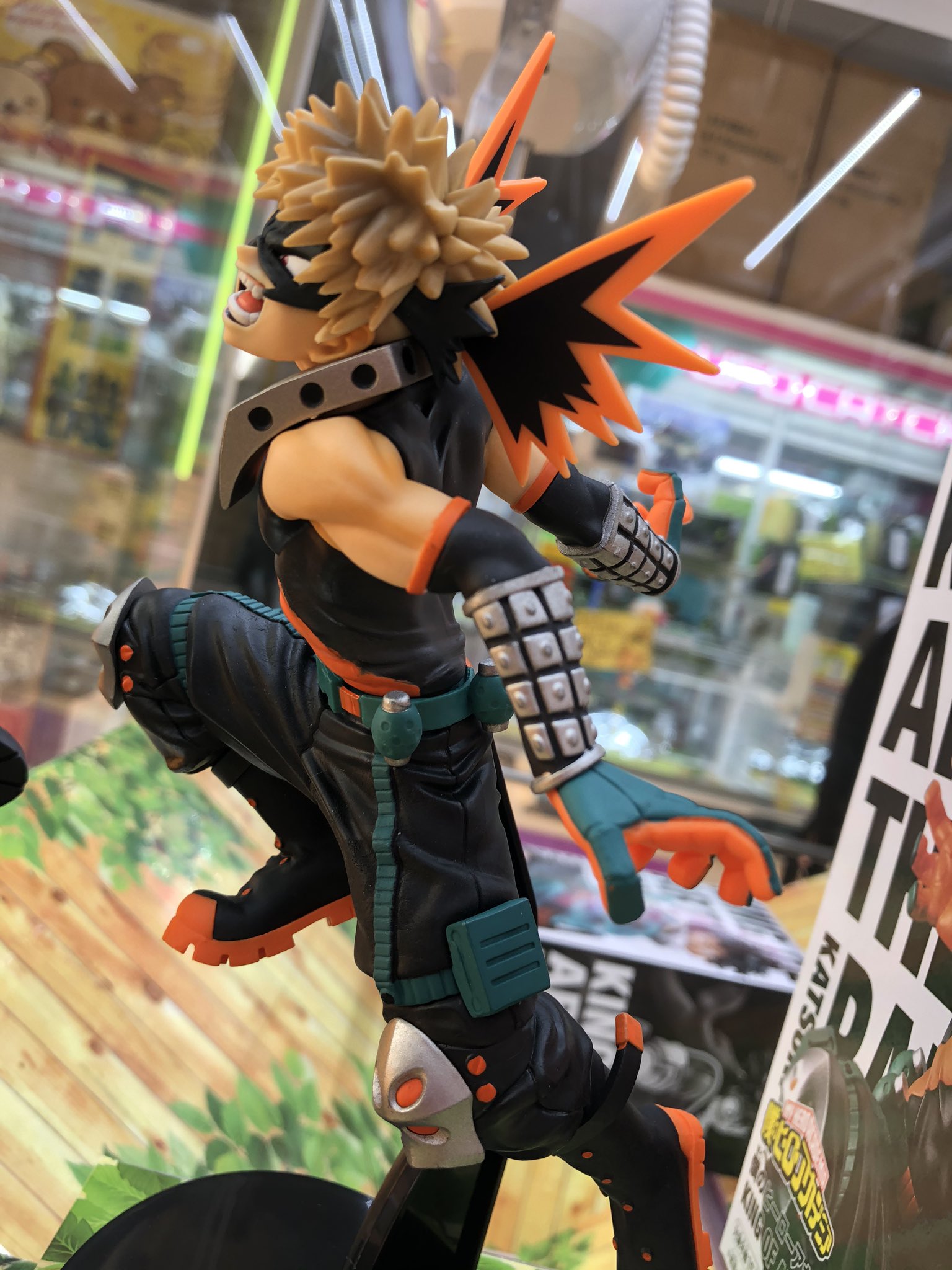 Bakugo ของแท้ JP - King of Artist Banpresto [โมเดล My Hero Academia]