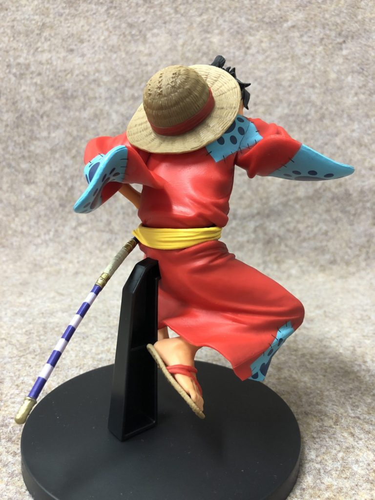 Luffy Wano ของแท้ JP แมวทอง - King of Artist Banpresto [โมเดลวันพีช]