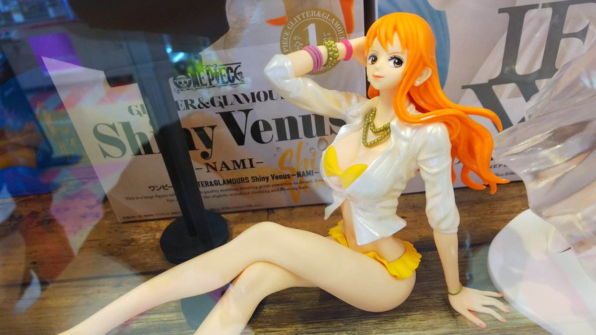 Nami ของแท้ JP แมวทอง - Shiny Venus Glitter & Glamours Banpresto [โมเดลวันพีช]
