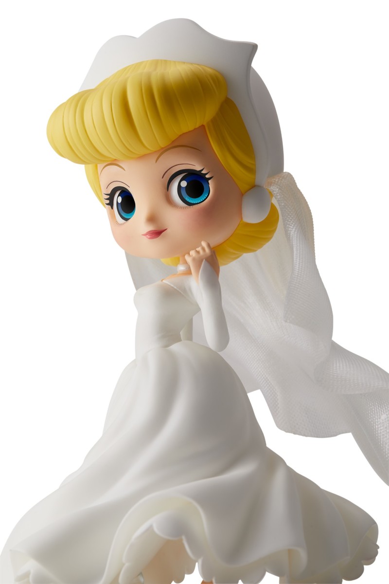 Cinderella Dreamy Style - Pastel Color ของแท้ JP - Q Posket Banpresto [โมเดล Disney]