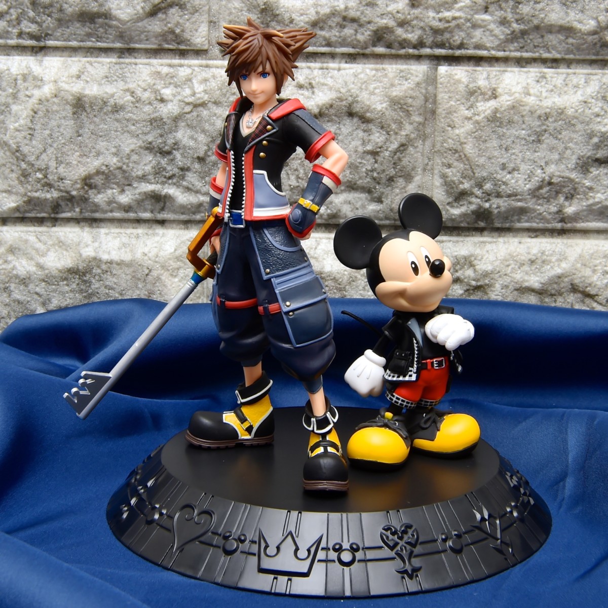 Sora & Mickey Mouse ของแท้ JP - Ichiban Kuji Banpresto [โมเดล Kingdom Hearts] (2 ตัว)