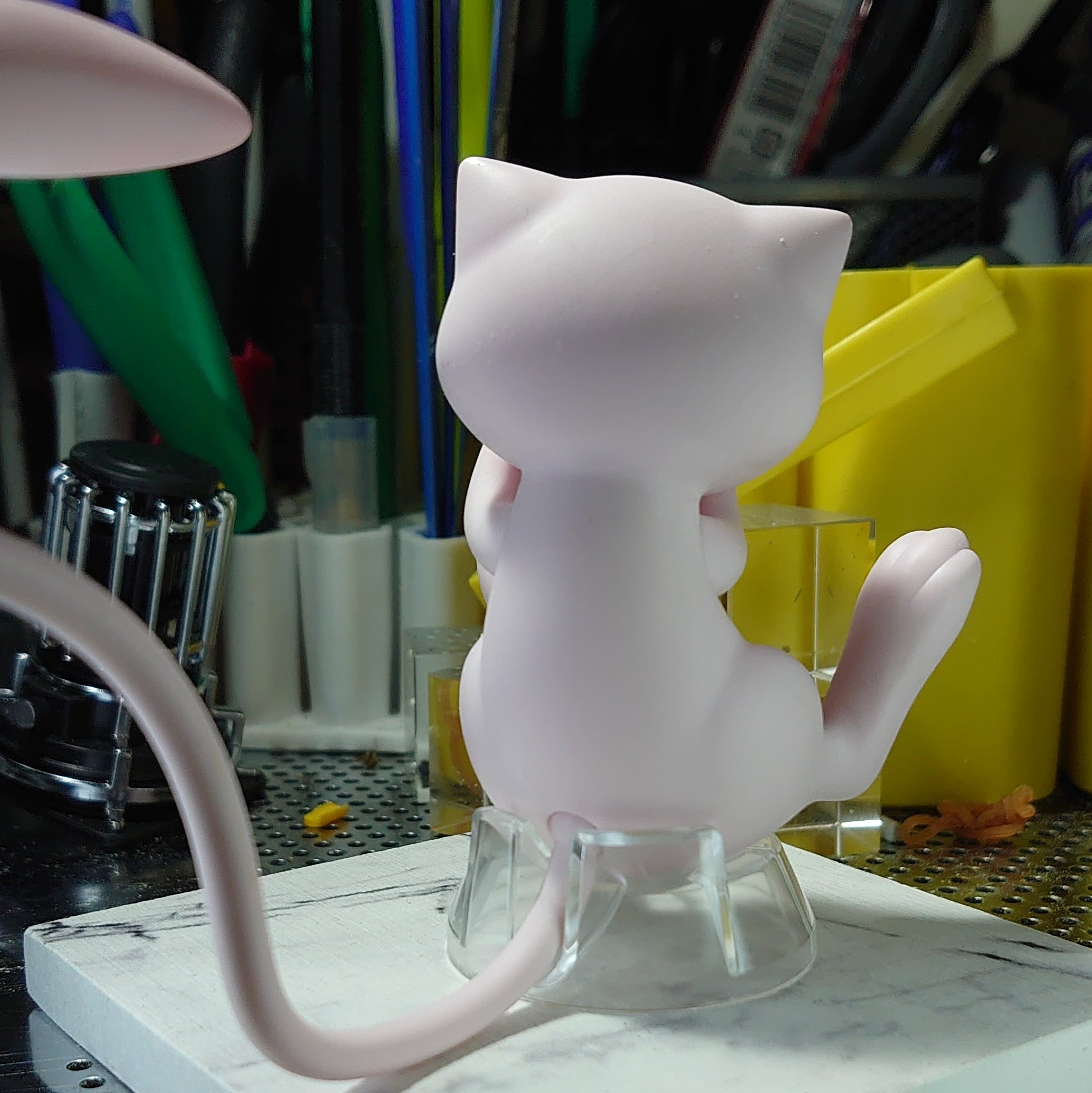 Mew (แบบประกอบ) ของแท้ JP - Pokemon Plamo Bandai [โมเดลโปเกมอน]