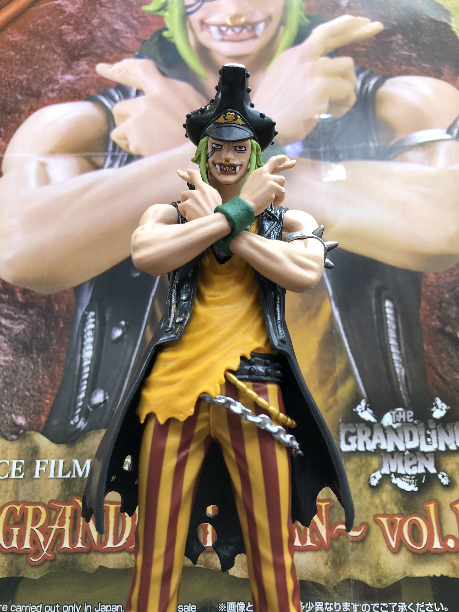 Bartolomeo Film Red ของแท้ JP แมวทอง - Grandline Men Banpresto [โมเดลวันพีช]