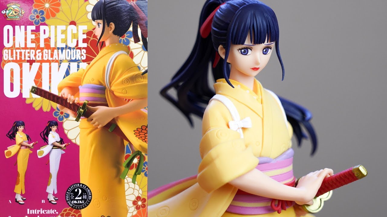 Okiku ของแท้ JP แมวทอง - Glitter & Glamours Banpresto [โมเดลวันพีช]