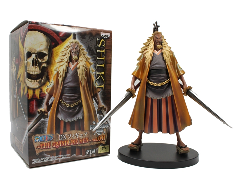 Shiki ของแท้ JP แมวทอง - Grandline Men Banpresto [โมเดลวันพีช]