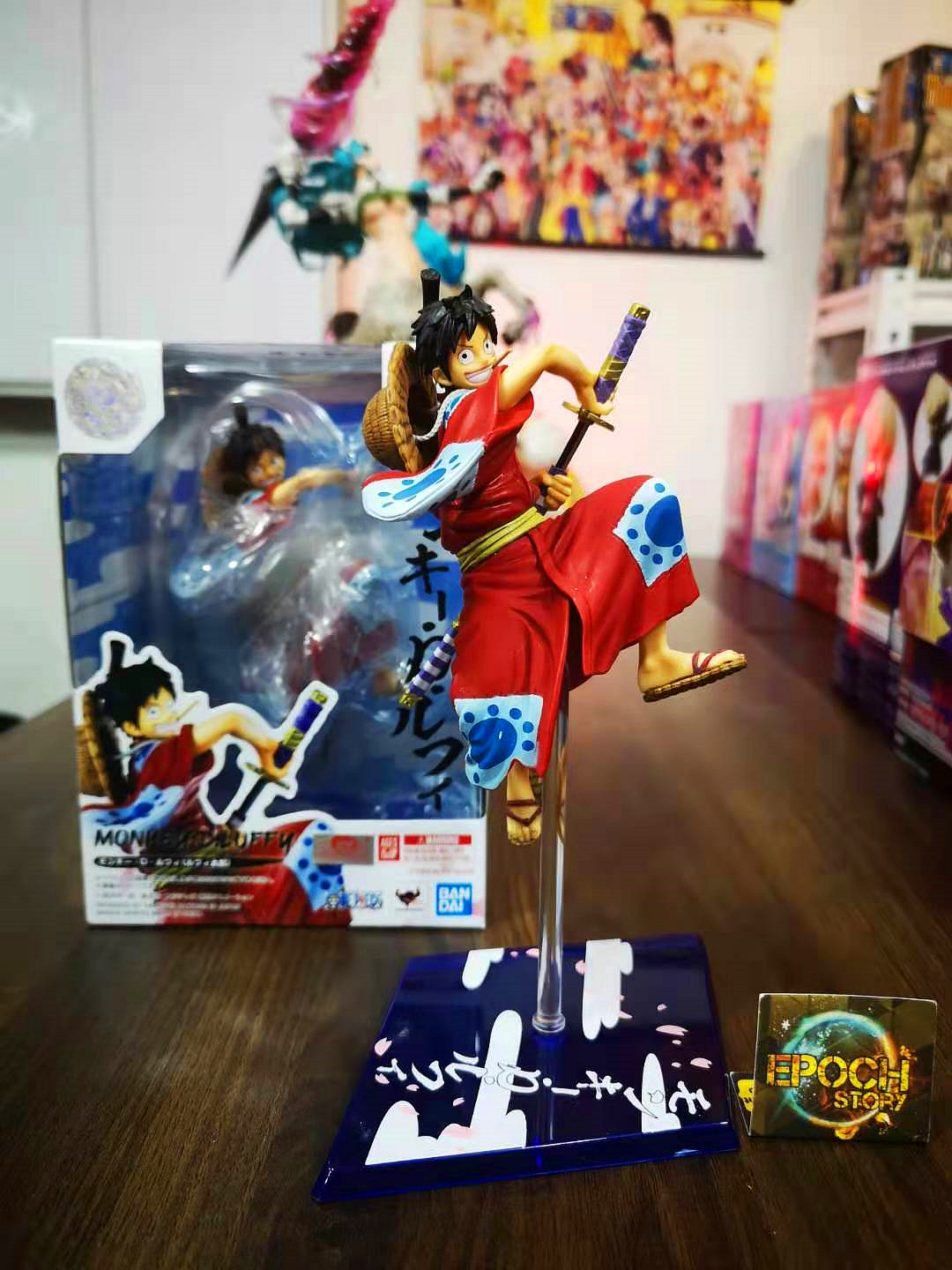 Luffy Wano ของแท้ JP แมวทอง - Figuarts Zero Bandai [โมเดลวันพีช]