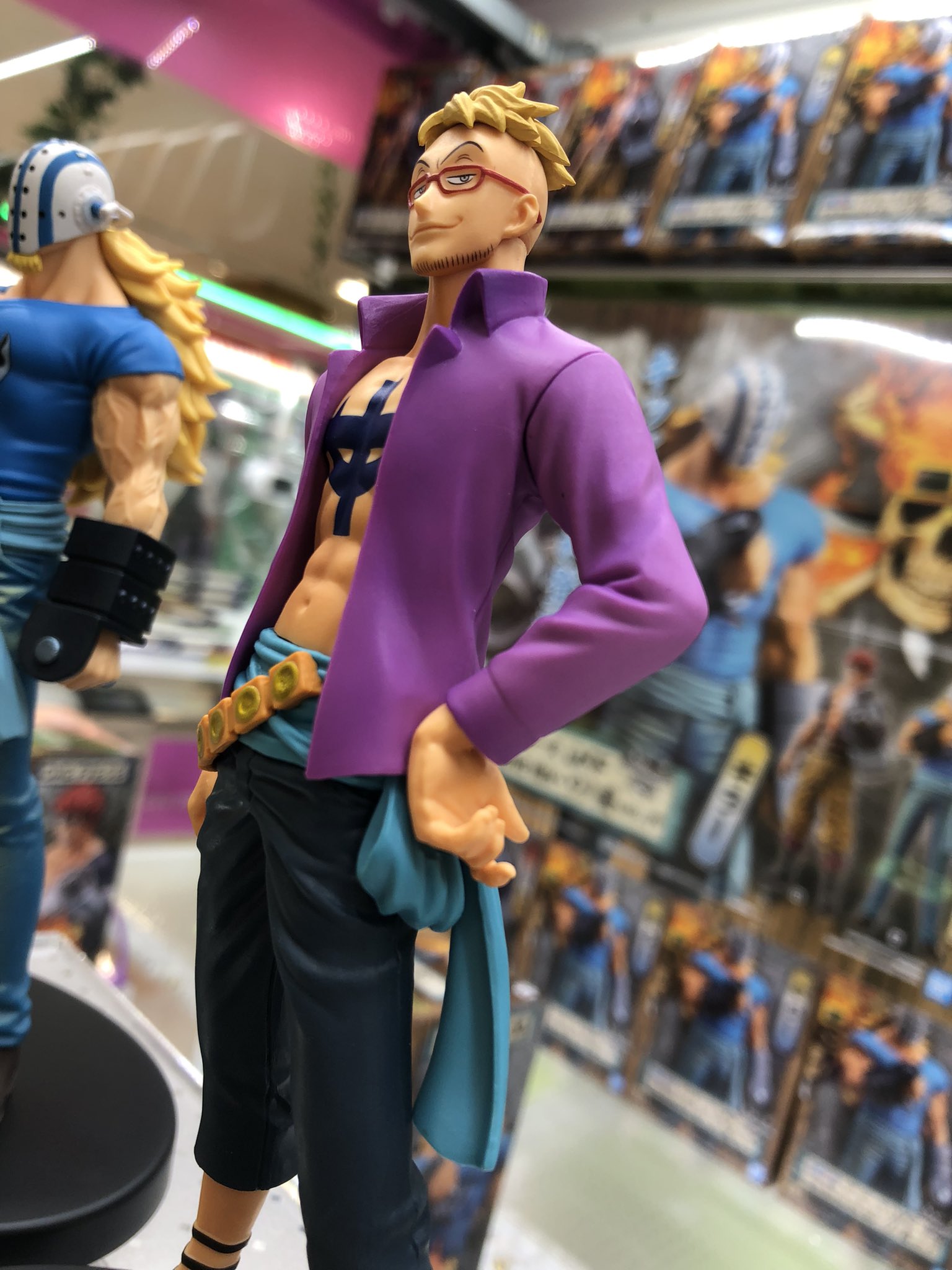 Marco Wano ของแท้ JP แมวทอง - Grandline Men Banpresto [โมเดลวันพีช]