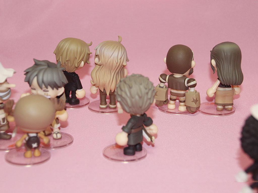 Straw Hat Pirates Chikai Set ของแท้ JP แมวทอง - Besmile Bandai [โมเดลวันพีช] (9 ตัว)