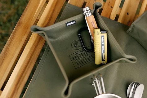 Mix Badger Waxed Canvas Travel Tray (2019)