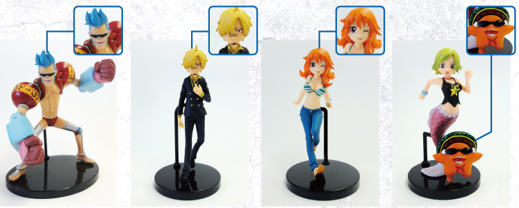 Caymy & Pappug Extra Version ของแท้ JP แมวทอง - Half Age Characters Bandai [โมเดลวันพีช]