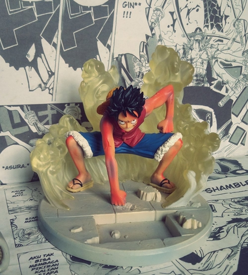 Luffy Gear 2 ของแท้ JP แมวทอง - Ichiban Kuji Banpresto [โมเดลวันพีช]