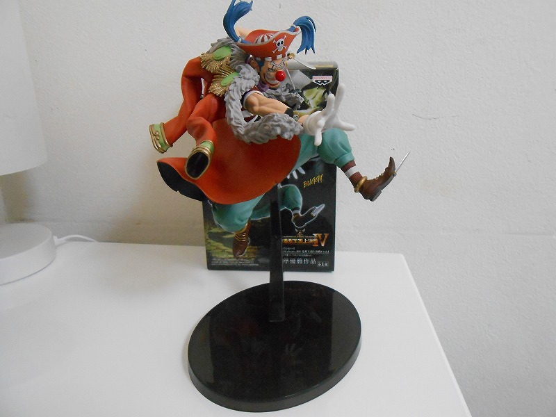 Buggy ของแท้ JP แมวทอง - Scultures Banpresto [โมเดลวันพีช]