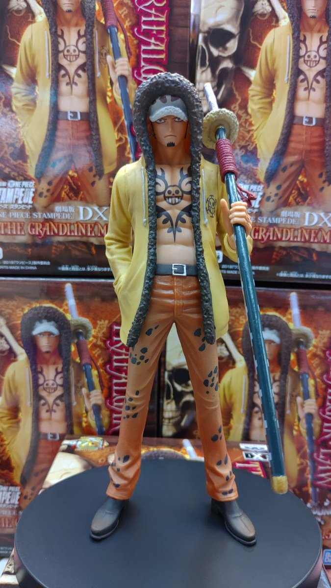 Law Stampede ของแท้ JP แมวทอง - Grandline Men Banpresto [โมเดลวันพีช]