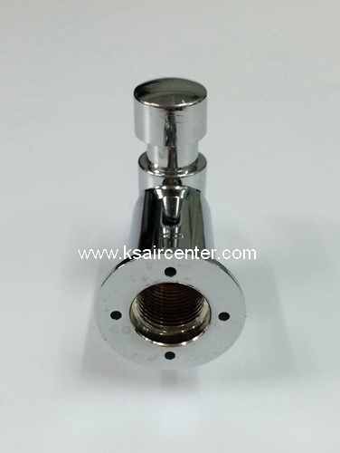 ก๊อกเกลียวใน นํ้าเย็น แบบพลาสติก สีเงิน (รหัสสินค้า 003004)