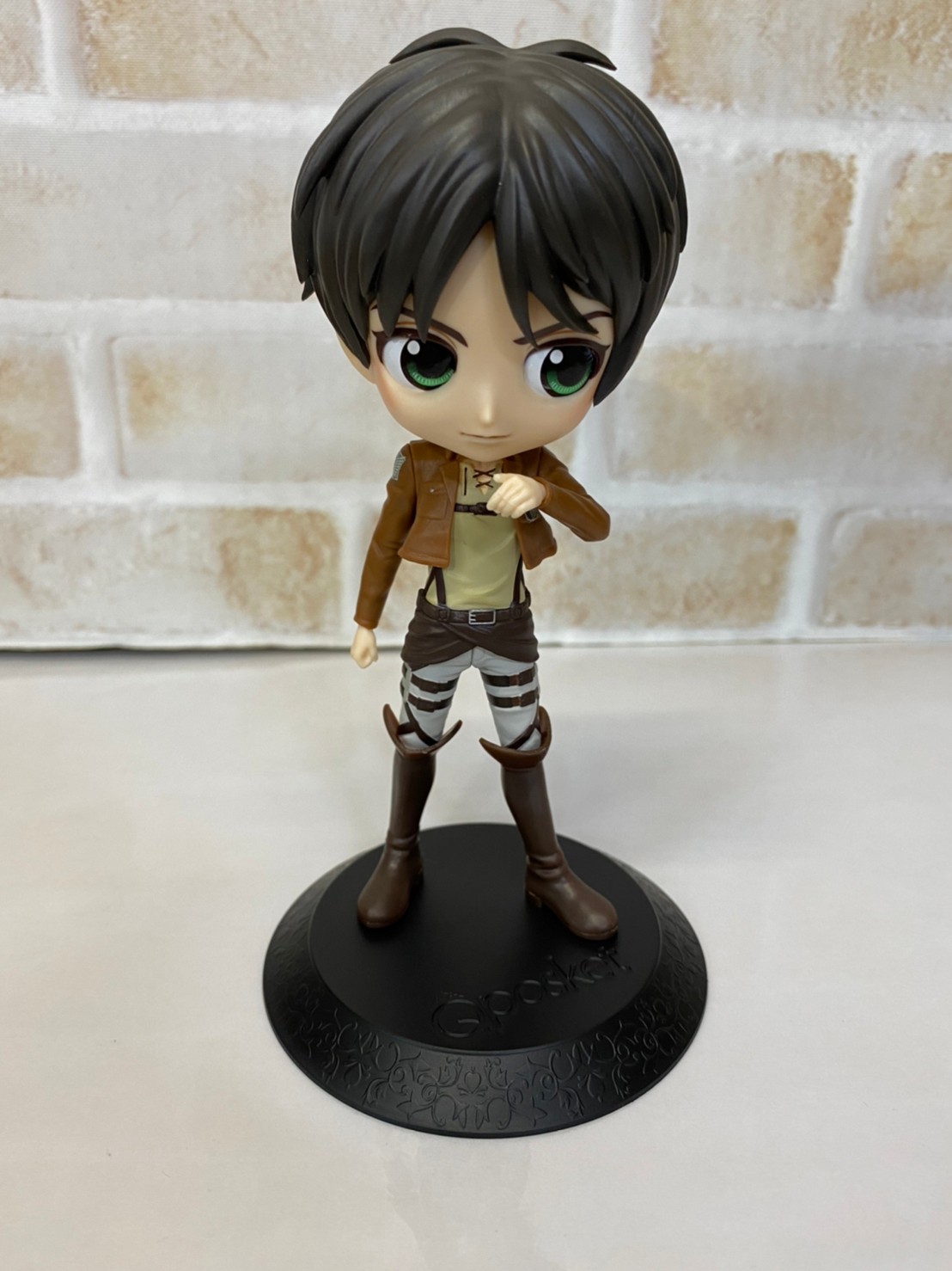 Eren ของแท้ JP - Q Posket Banpresto [โมเดล Attack on Titan]