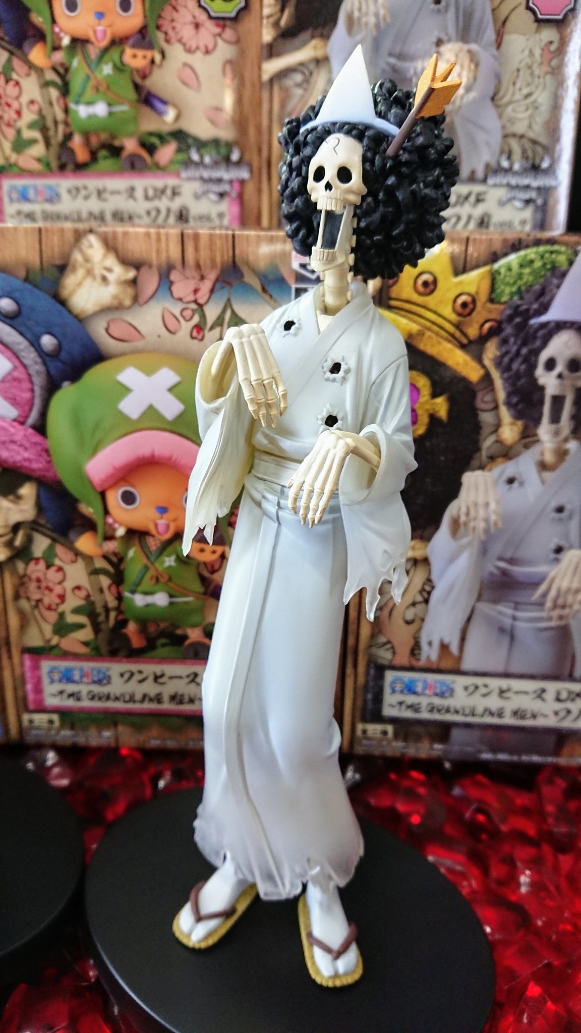Straw Hat Pirates Wano Set ของแท้ JP แมวทอง - Grandline Men / Lady Banpresto [โมเดลวันพีช] (9 ตัว)