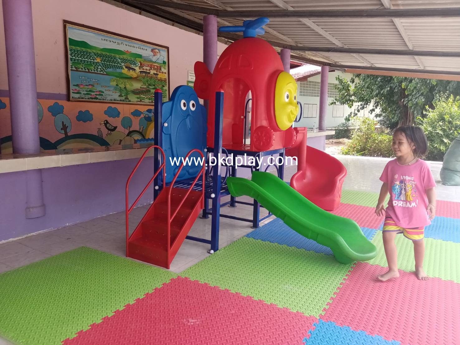 เครื่องเล่นสนามกลางแจ้ง เครื่องเล่นสนามในร่ม ,ของเล่นเด็ก,สไลเดอร์ ,OutdoorPlayground ,IndoorPlayground, เฮลิคอปเตอร์เพื่อนรัก สินค้าพร้อมส่ง คิดค่าส่งตามจริง