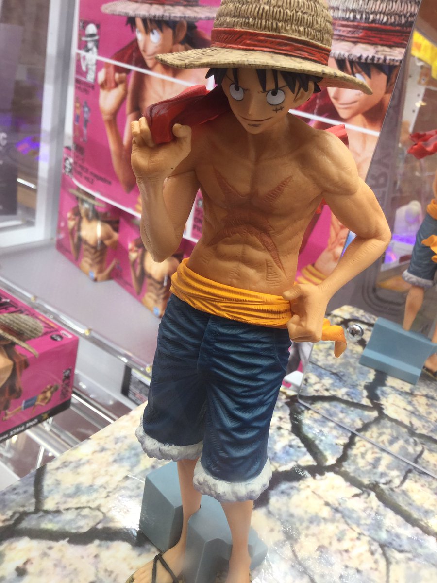 Luffy ของแท้ JP แมวทอง - Magazine Figure Banpresto [โมเดลวันพีช]