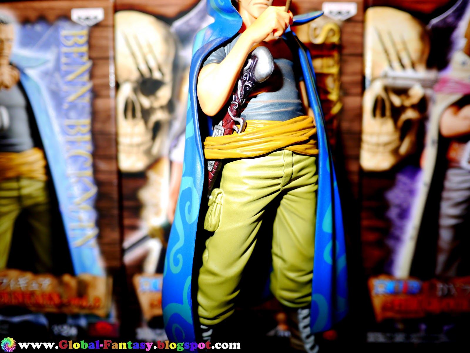 Red Hair Pirates Set ของแท้ JP แมวทอง - Grandline Men Banpresto [โมเดลวันพีช] (3 ตัว)