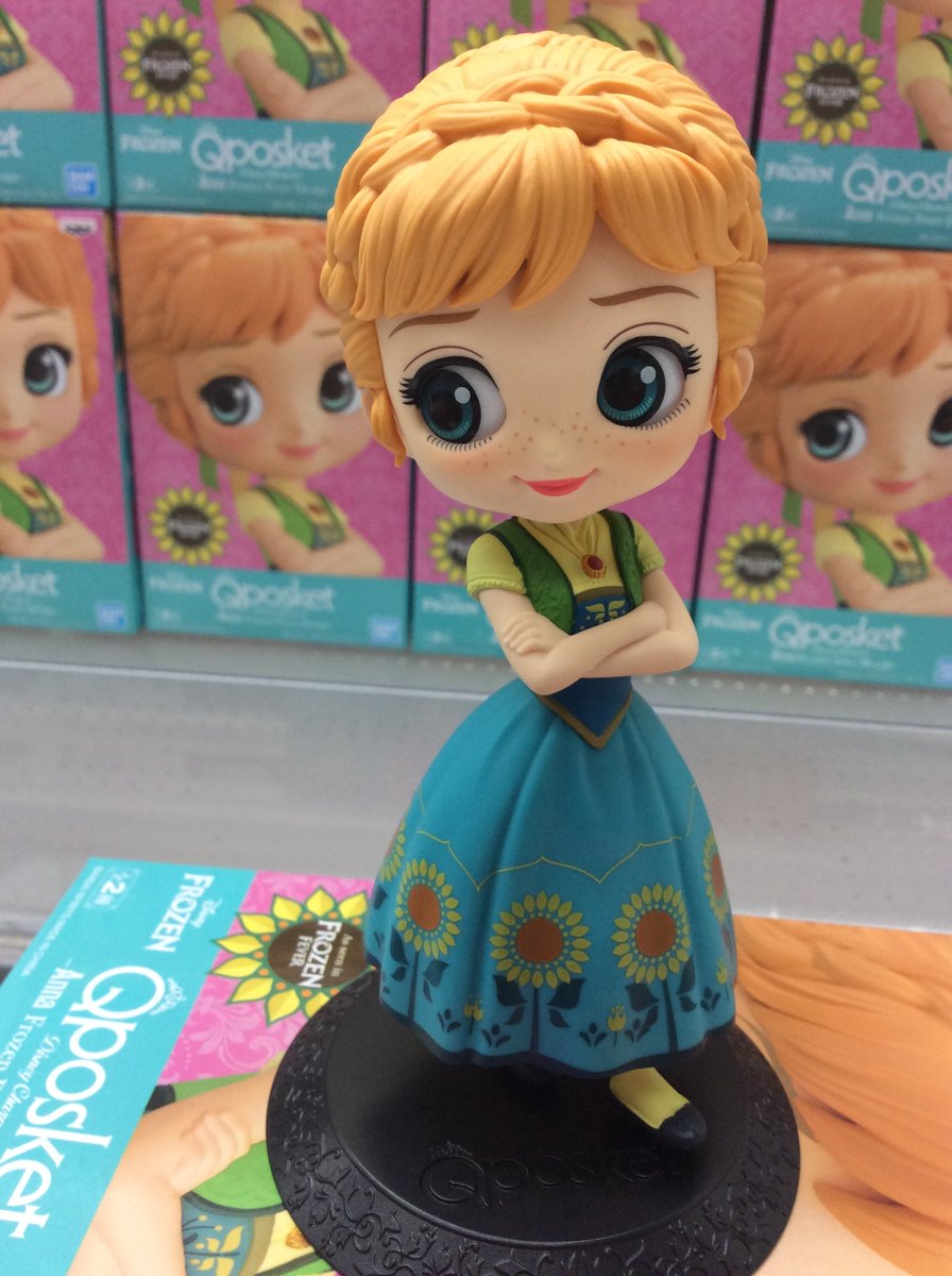 Anna Fever Design - Normal Color ของแท้ JP - Q Posket Banpresto [โมเดล Disney]
