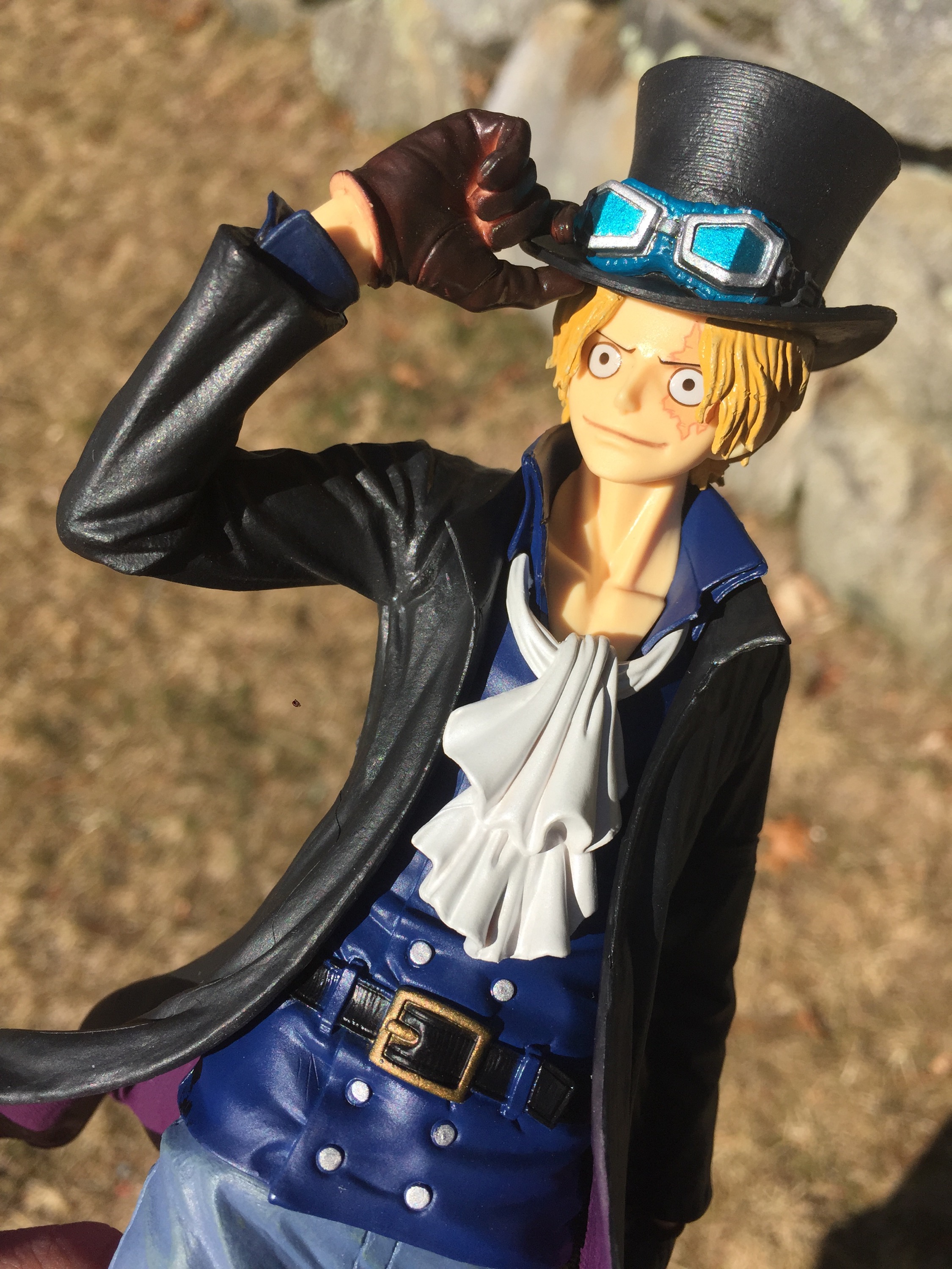 Sabo ของแท้ JP แมวทอง - Scultures Banpresto [โมเดลวันพีช]