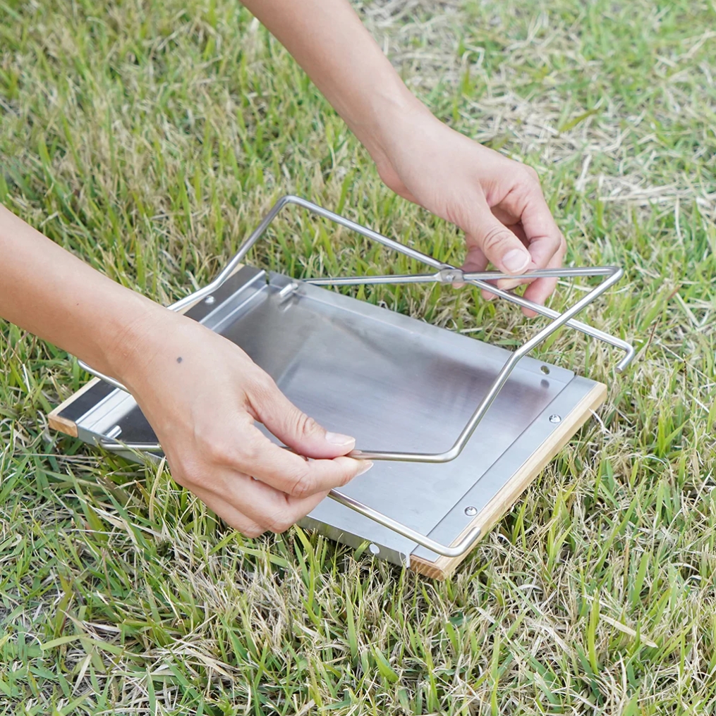 Stainless Steel Side Table โต๊ะพับเล็ก