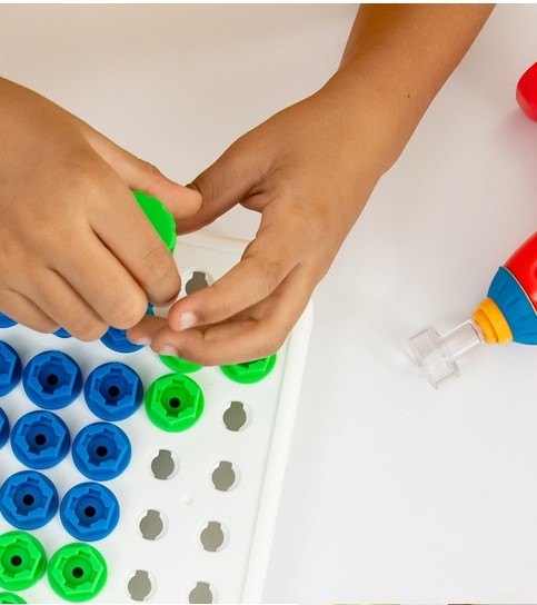 ชุดออกแบบฝึกสร้างลวดลายและรูปทรง ของเล่นเสริมพัฒนาการ, ของเล่นเด็กอนุบาล, สื่อการสอนเด็กอนุบาล วัสดุและสี ปลอดภัยต่อเด็ก