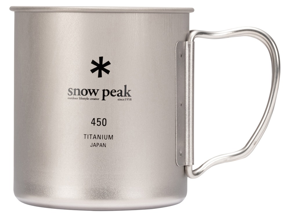 SnowPeak Titanium Single Cup 450 MG-143